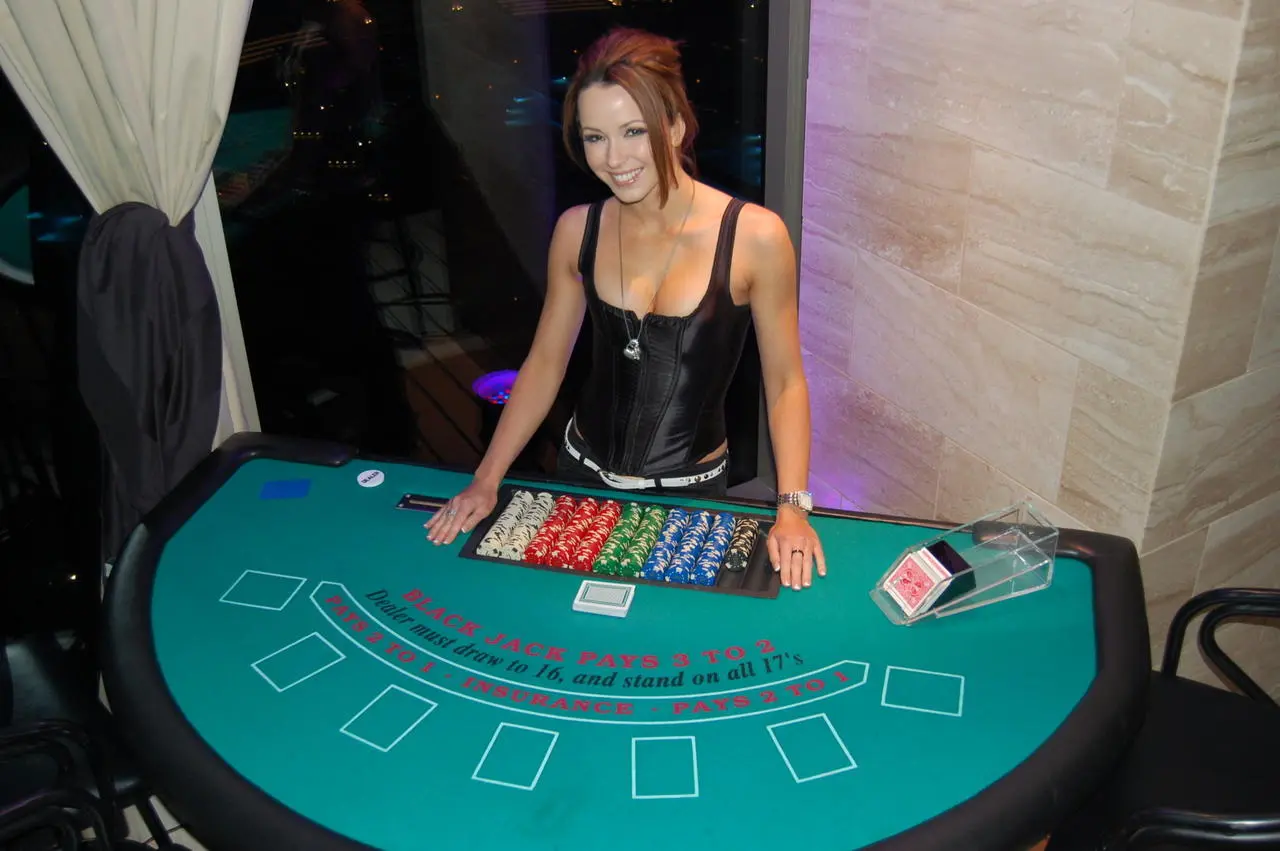 Corporate Casino Night Blackjack Table Professional Dealer Event Production Las Vegas