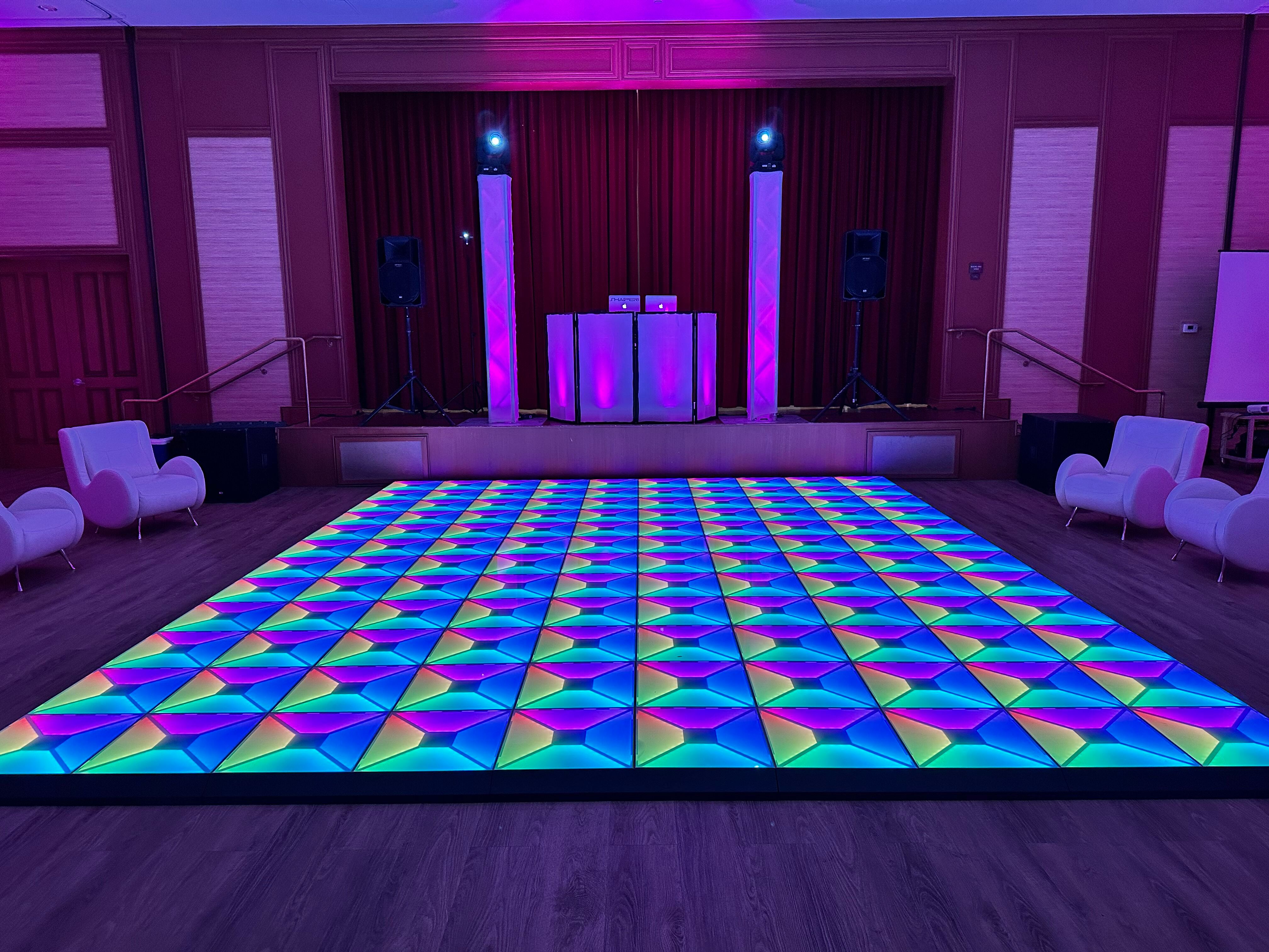 Dance Floor Installation