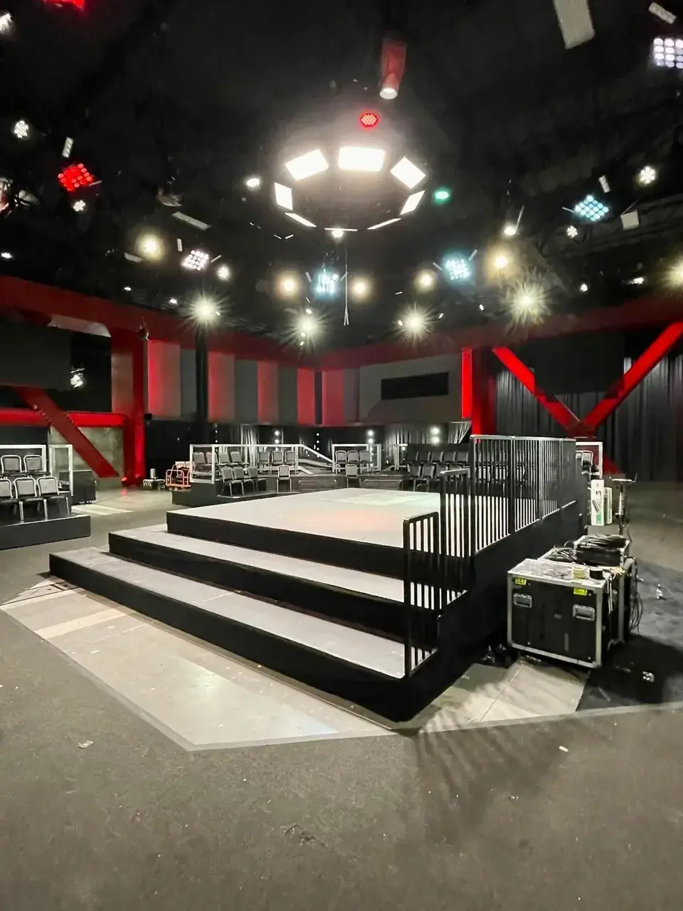 Tiered Audience Risers Seating Platform Event Production Las Vegas