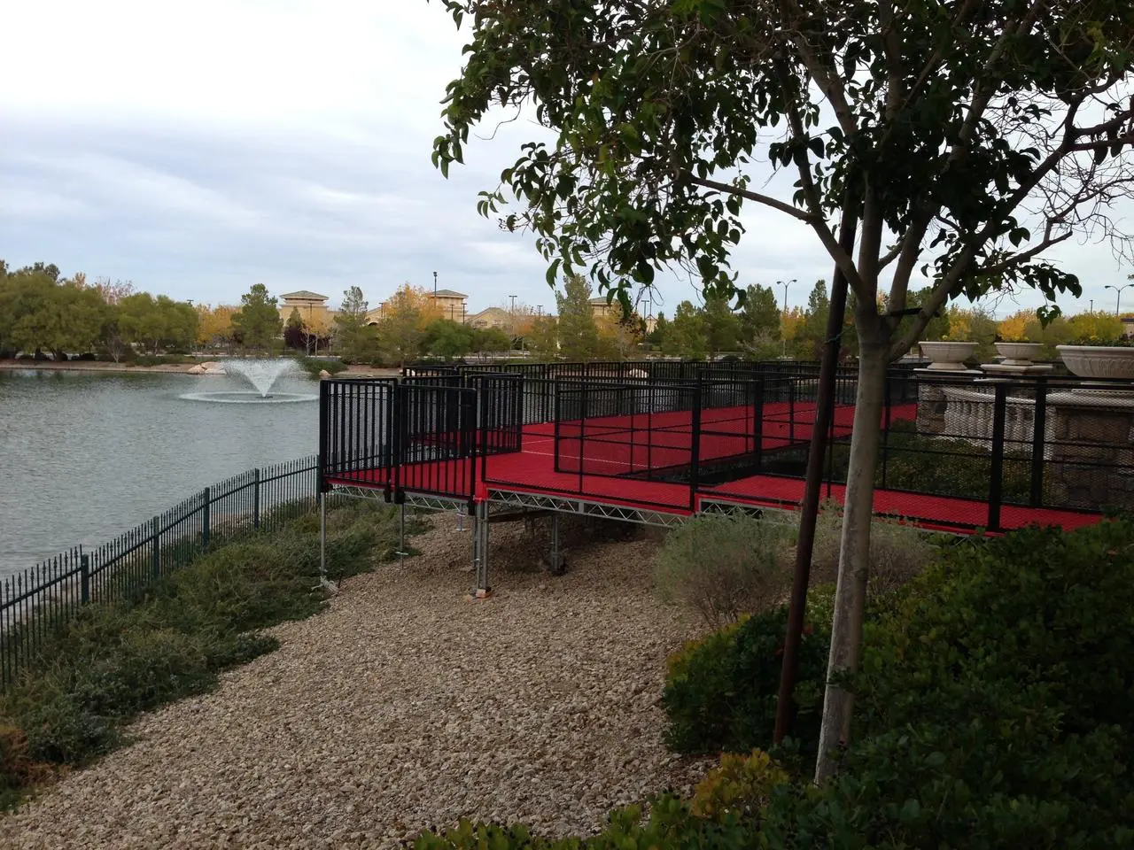 Pool Specialty Tent Installation