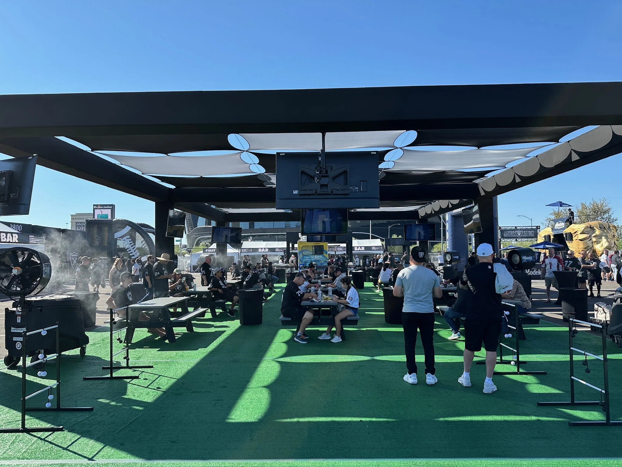 Stadium Stage Installation